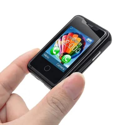 LONG-CZ 8XR Mini Super Small Mobile Phone 1.77" Touch Screen Dual SIM 2G GSM Bluetooth Pocket Cell Phone