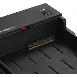 XBOSS HD+ USB 3.0 SATA HDD SSD External Enclosure – 5Gbps, 8TB Support, OTB, UASP