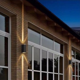 Dual-Head Spotlight Wall Light | 6W Color-Changing Indoor & Outdoor Corridor Lighting