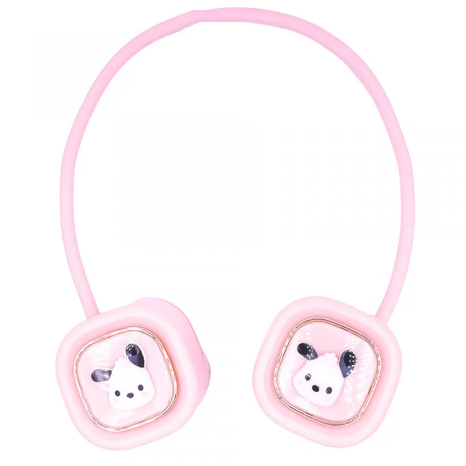 XBOSS JX-216A Foldable Bladeless Neck Fan, USB Charging Portable Hanging Neck Fan for Travel Hiking Sports