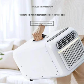 ZWMI 700W Portable Mini Air Conditioner | Mobile AC for Car, Tent & Room 220V