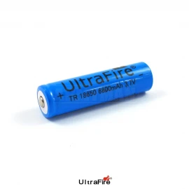 18650 battery 3.7V 6800mAh Li-ion Rechargeable Battery Flashlight batteries (Blue)