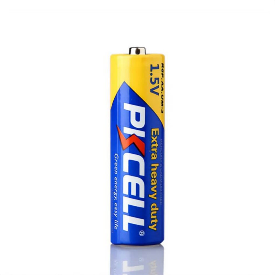 PKCELL AA Battery 1.5V Extra Heavy Duty – Long Lasting Power for Remote, Clock & Electronics