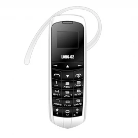 LONG-CZ J8 GSM Unlocked Mini Mobile Phone Bluetooth dialer Earphone Voice Changer 0.66 inch Single SIM Card Cell Phone