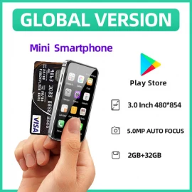 LONG-CZ J9a 4G World Smallest Android Phone Smartphone 2Gb Ram 32Gb Rom Unlocked