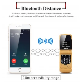 LONG-CZ J9 World Mini Smallest Flip Mobile Phone Unlocked