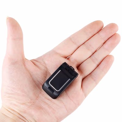 LONG-CZ J9 World Smallest Flip Mobile Phone Unlocked 3