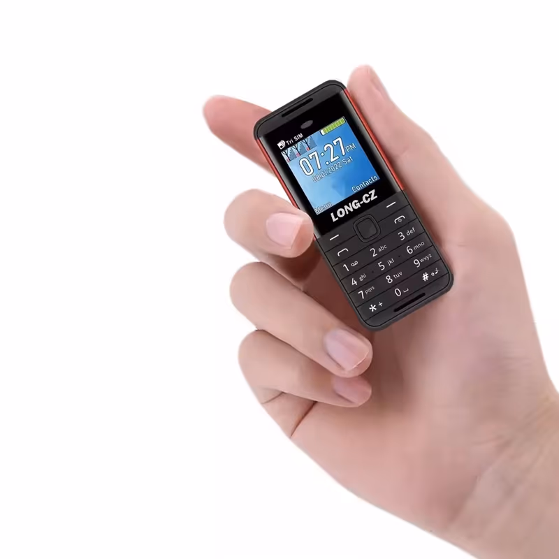 LONG-CZ 5310 World Smallest 3 SIM Card Mobile Phone Unlocked