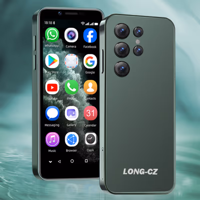 LONG-CZ S24 Pro Mini 4G Smartphone 4.0" HD Android 10 Dual SIM — 4GB+64GB 4