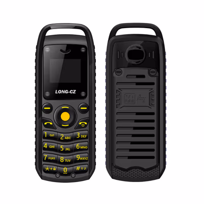 LONG-CZ B25 Super Mini 2G Mobile Phone with Bluetooth Earphone Function – Dual SIM Ultra Small Feature Phone 0.66 Inch Unlocked 1