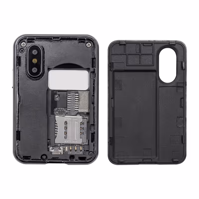 LONG-CZ 8XR Mini Super Small Mobile Phone 1.77" Touch Screen Dual SIM 2G GSM Bluetooth Pocket Cell Phone 4